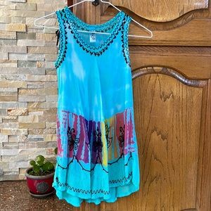 Girls Summer Dress. Good preloved condition. Size Medium.